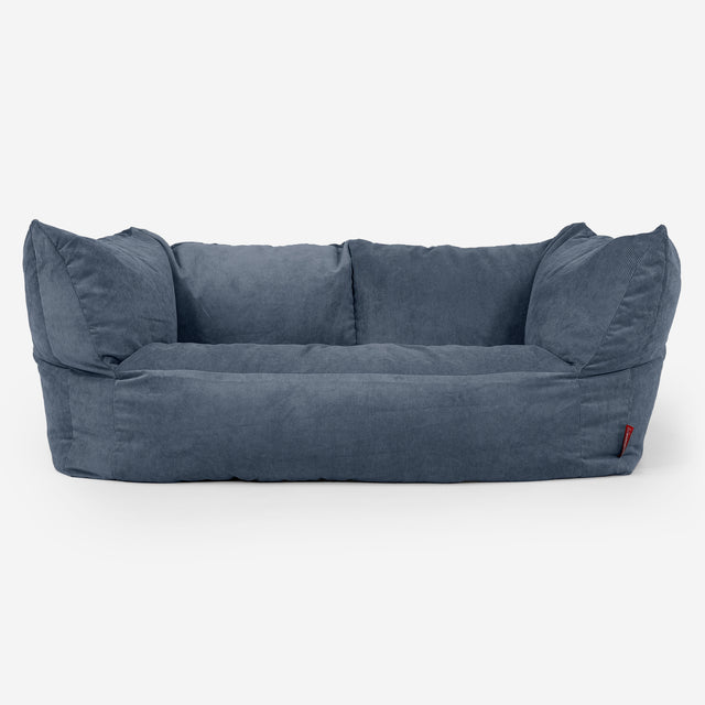 Zitzakbank Ruben - Needlecord Marineblauw 01