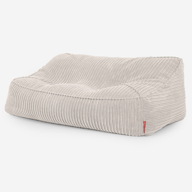 Zitzakbank Sloucher - Corduroy Ivoor 03