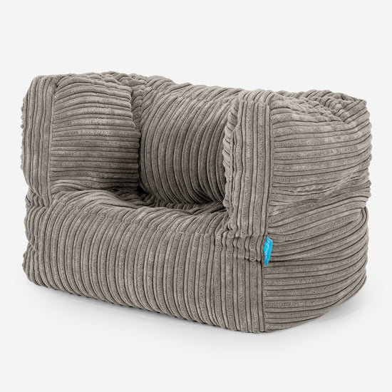 Kinder Zitzakfauteuil Albert 1-5 jaar oud - Corduroy Mink 02