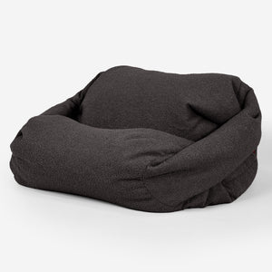 Zitzakfauteuil Sabine - Boucle Graphite Grijs