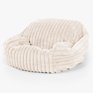 Zitzakfauteuil Sabine - Ultra Pluche Corduroy Crème