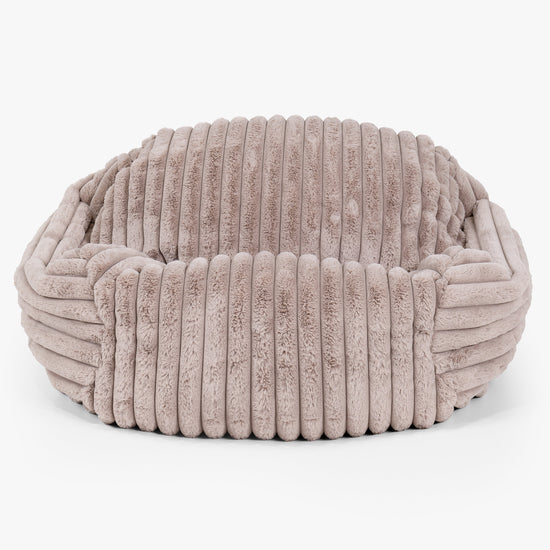 Zitzakfauteuil Sabine - Ultra Pluche Corduroy Mink 01