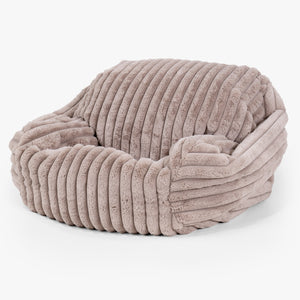 Zitzakfauteuil Sabine - Ultra Pluche Corduroy Mink