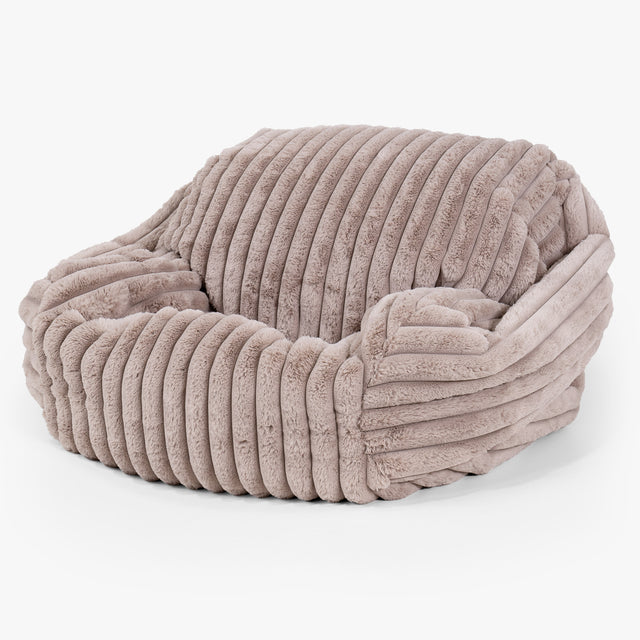 Zitzakfauteuil Sabine - Ultra Pluche Corduroy Mink 02