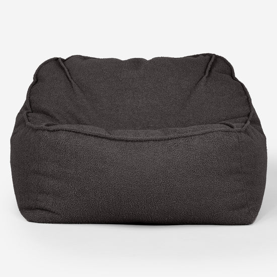 Zitzakstoel Sloucher - Boucle Graphite Grijs_01