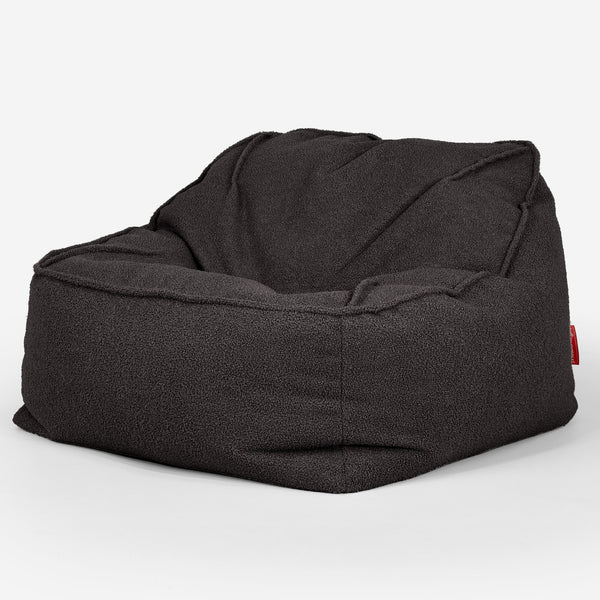 Zitzakstoel Sloucher - Boucle Graphite Grijs_03