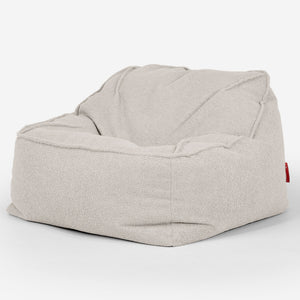 Zitzakstoel Sloucher - Boucle Ivoor