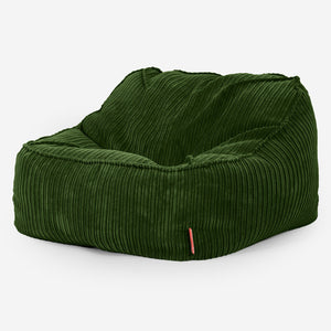Zitzakstoel Sloucher - Corduroy Bosgroen