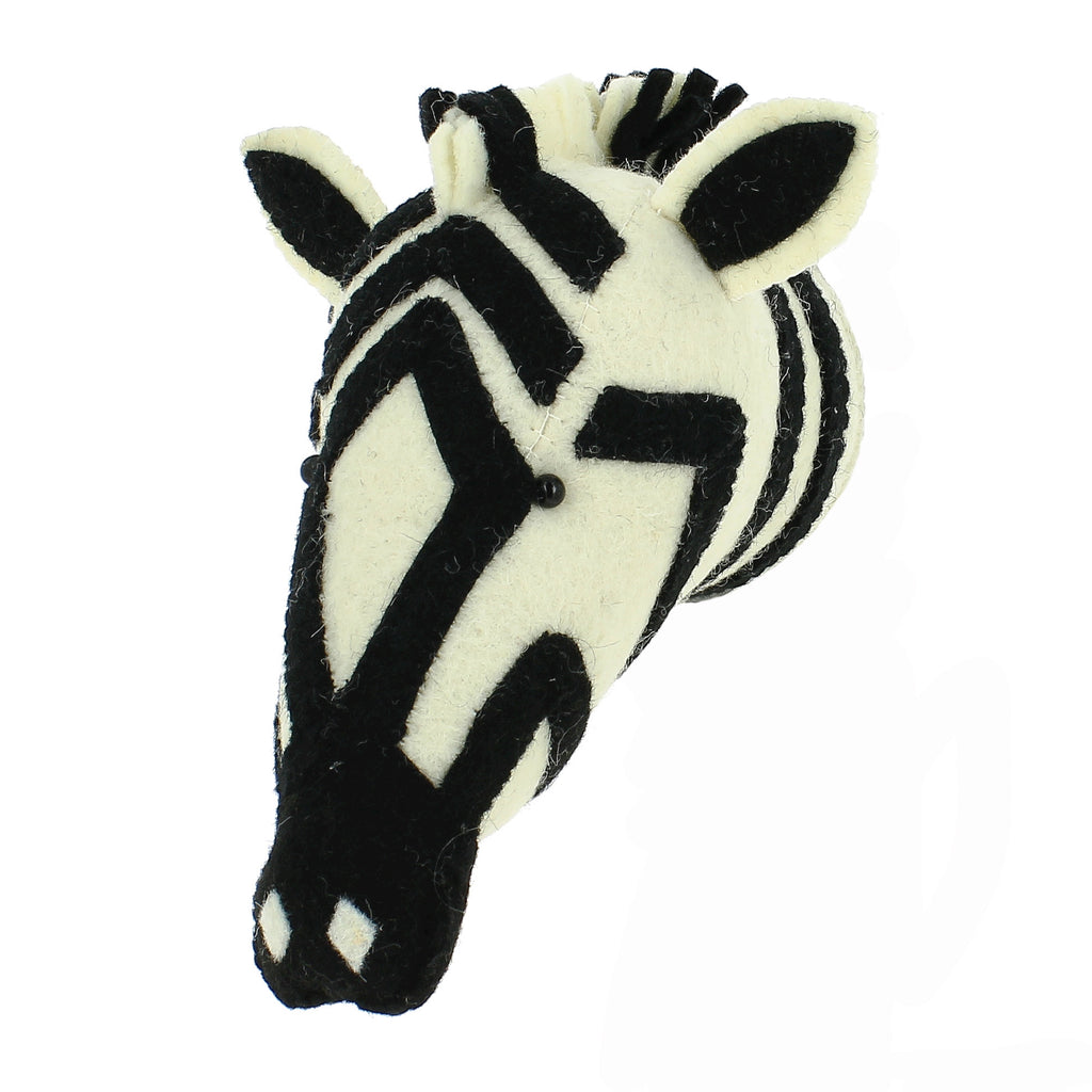 Mini Dierenkop - Zebra 03