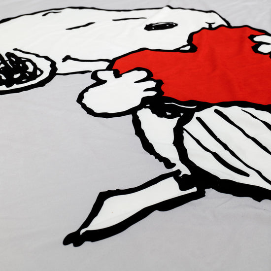 Snoopy Bank Sierdeken - Hart 03