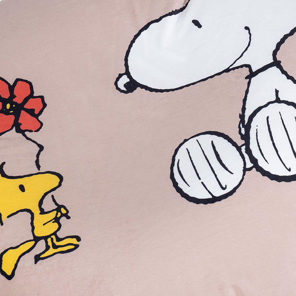 Snoopy Zitzakstoel Flexforma voor Volwassenen - Hardlopen Fabric Close-up Image