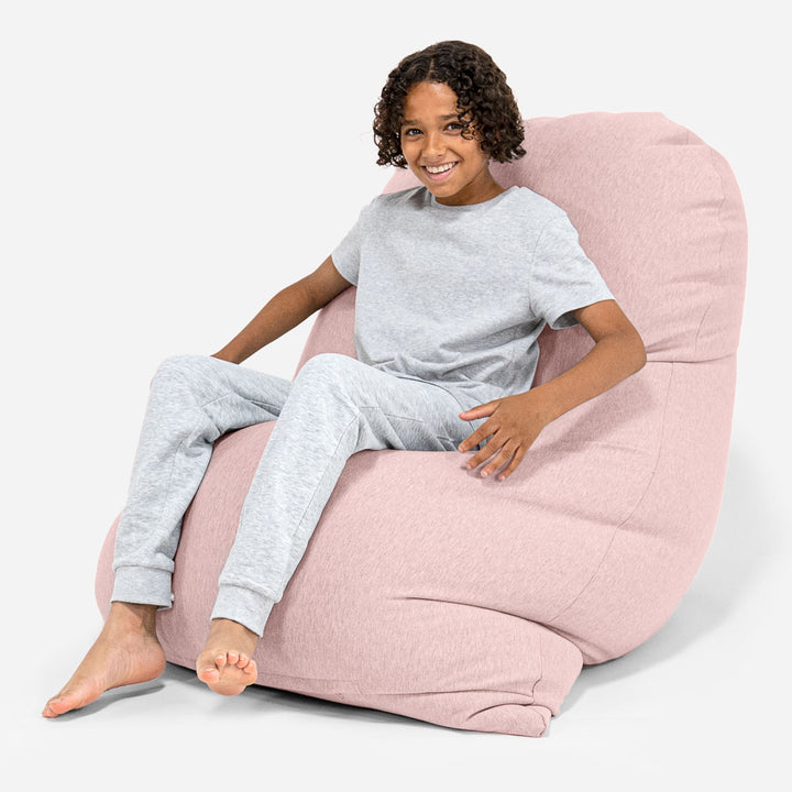 Zitzak Grande XL - Stretchy Katoen Baby Roze 03