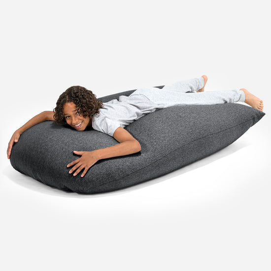 Zitzak Grande XL - Stretchy Katoen Graphite 04