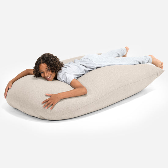 Zitzak Grande XL - Stretchy Katoen Mink 04