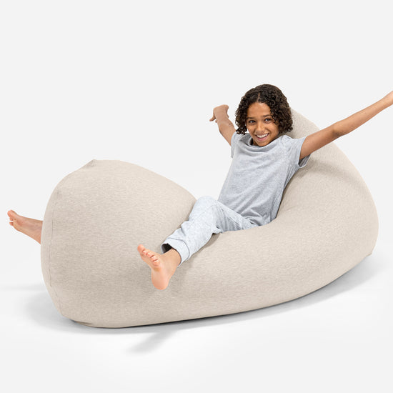 Zitzak Grande XL - Stretchy Katoen Mink 05